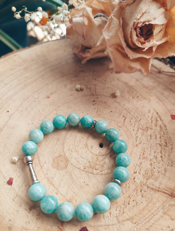 Bracelet en Amazonite qualité Extra